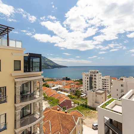 Modern Top Floor Sea View 3Br With Pools, Spa & Fitness Bečići Exteriör bild