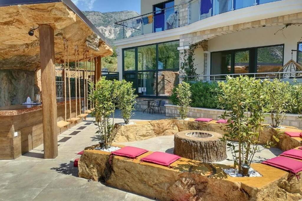 Modern Top Floor Sea View 3Br With Pools, Spa & Fitness Bečići Exteriör bild