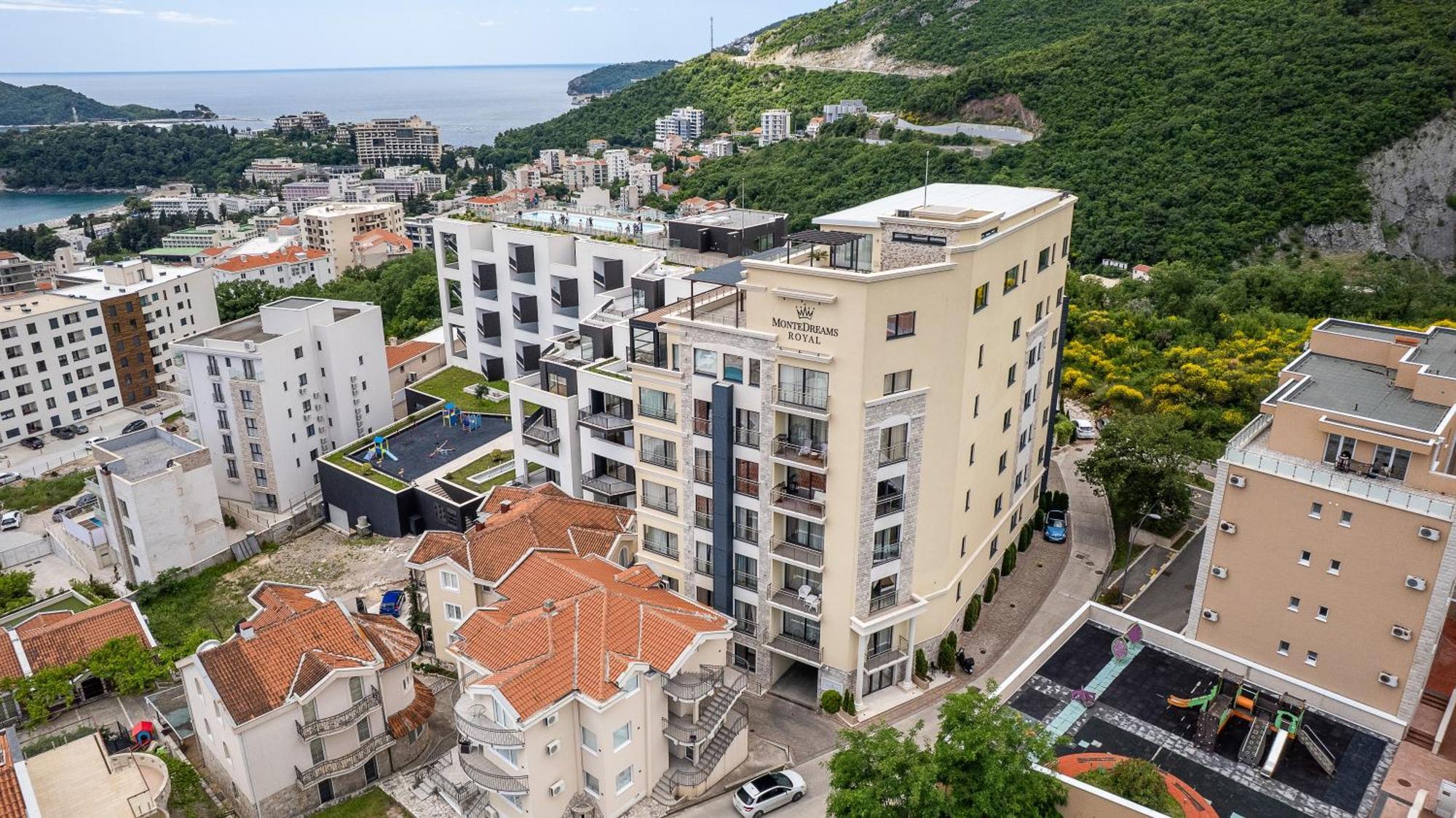 Modern Top Floor Sea View 3Br With Pools, Spa & Fitness Bečići Exteriör bild