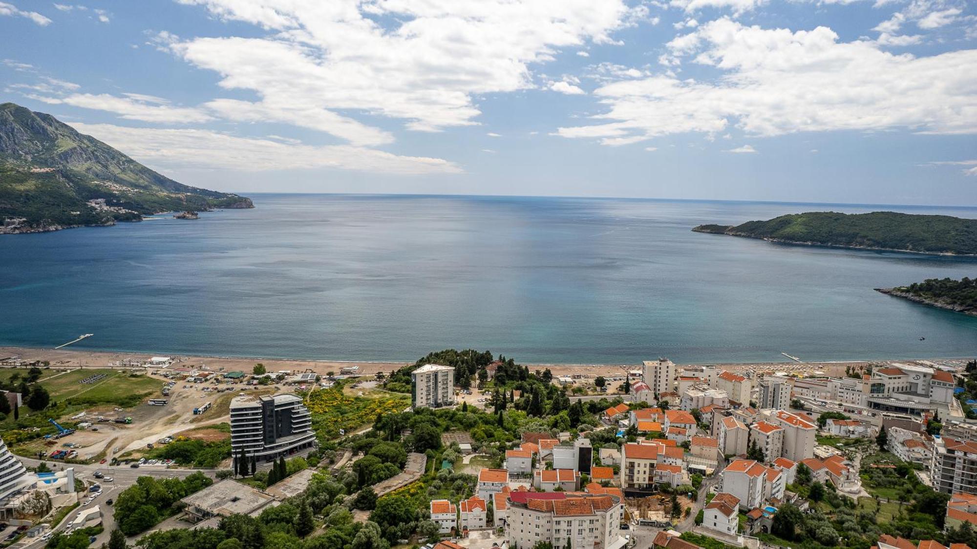 Modern Top Floor Sea View 3Br With Pools, Spa & Fitness Bečići Exteriör bild