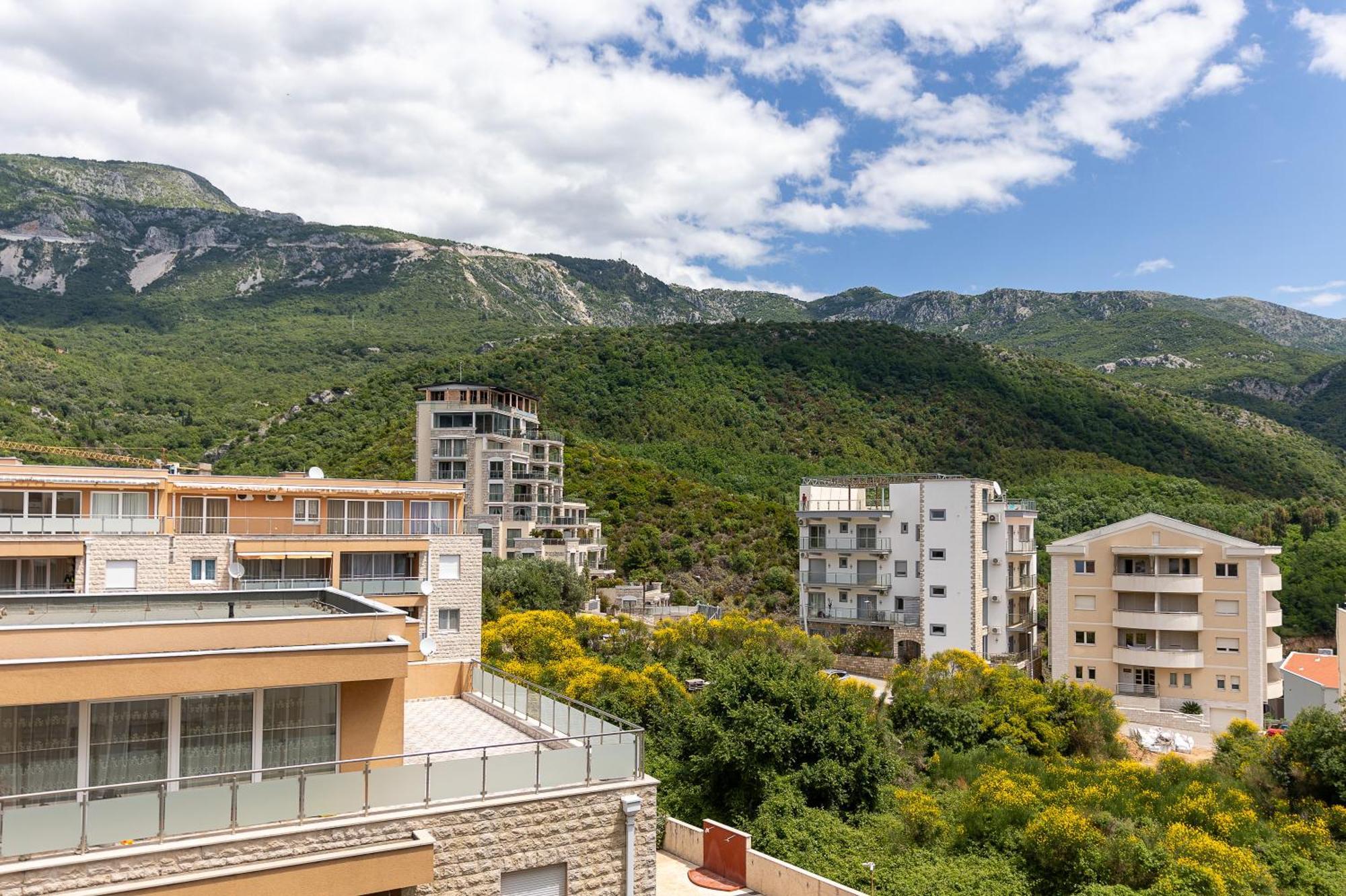 Modern Top Floor Sea View 3Br With Pools, Spa & Fitness Bečići Exteriör bild