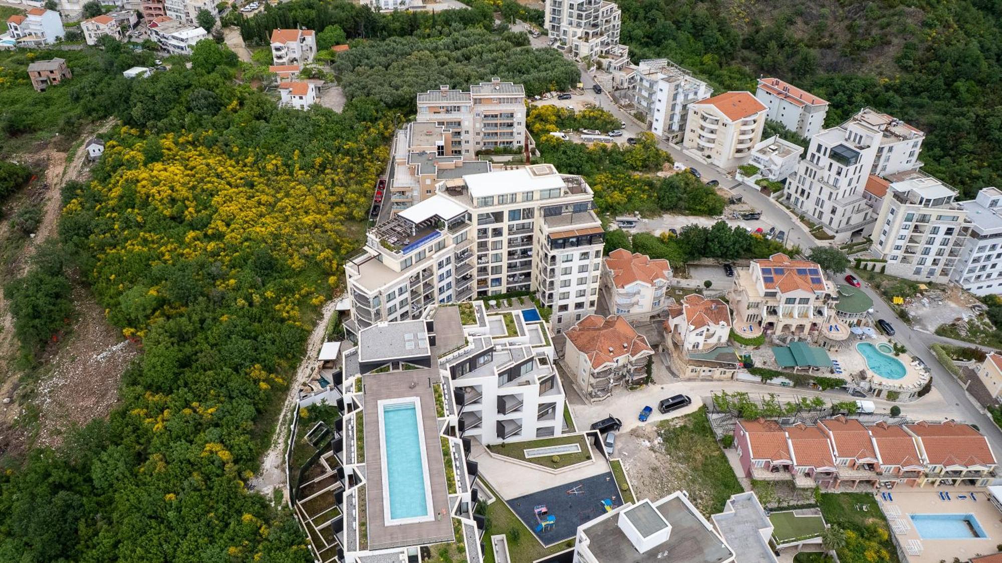 Modern Top Floor Sea View 3Br With Pools, Spa & Fitness Bečići Exteriör bild