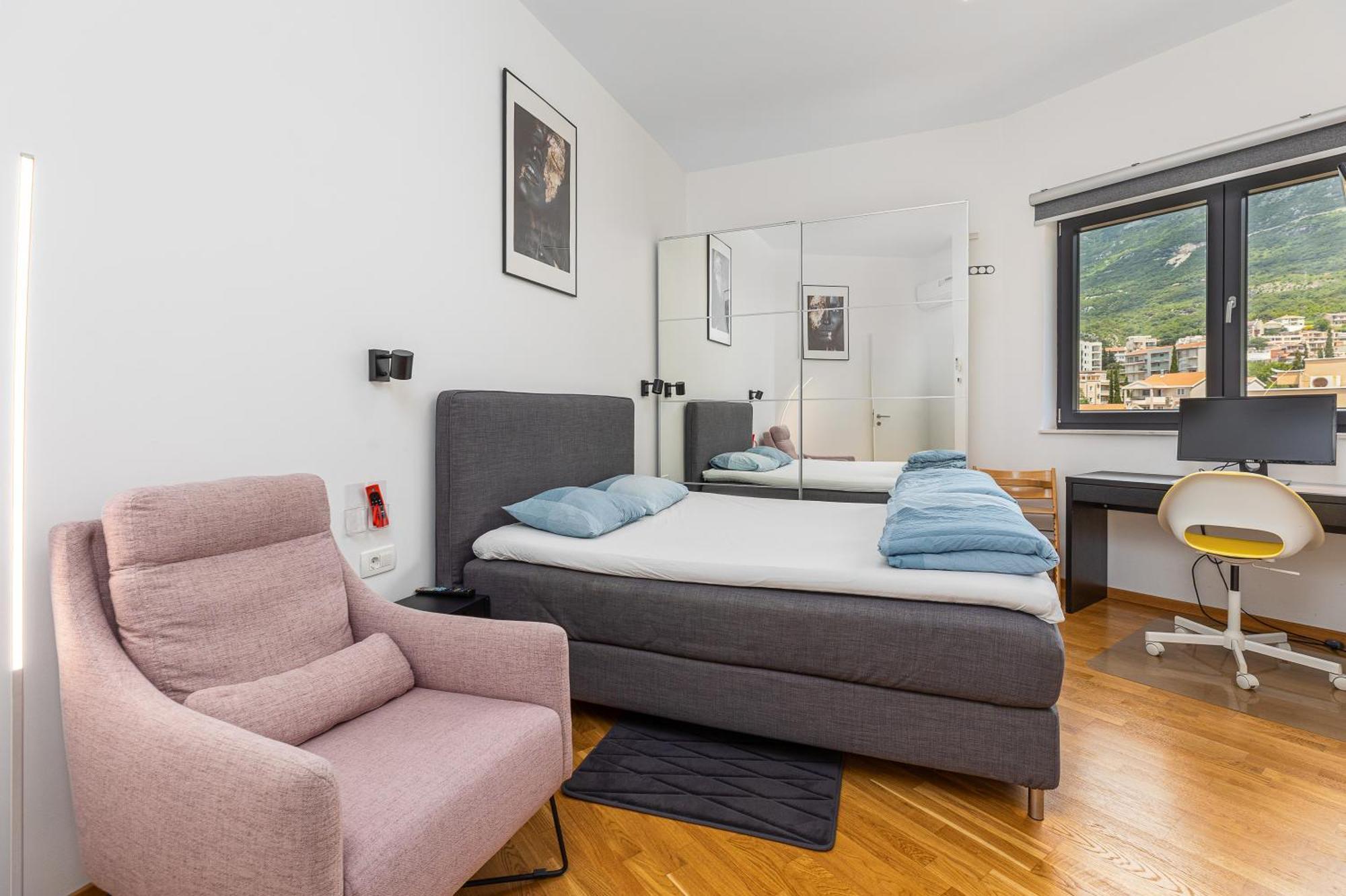 Modern Top Floor Sea View 3Br With Pools, Spa & Fitness Bečići Exteriör bild