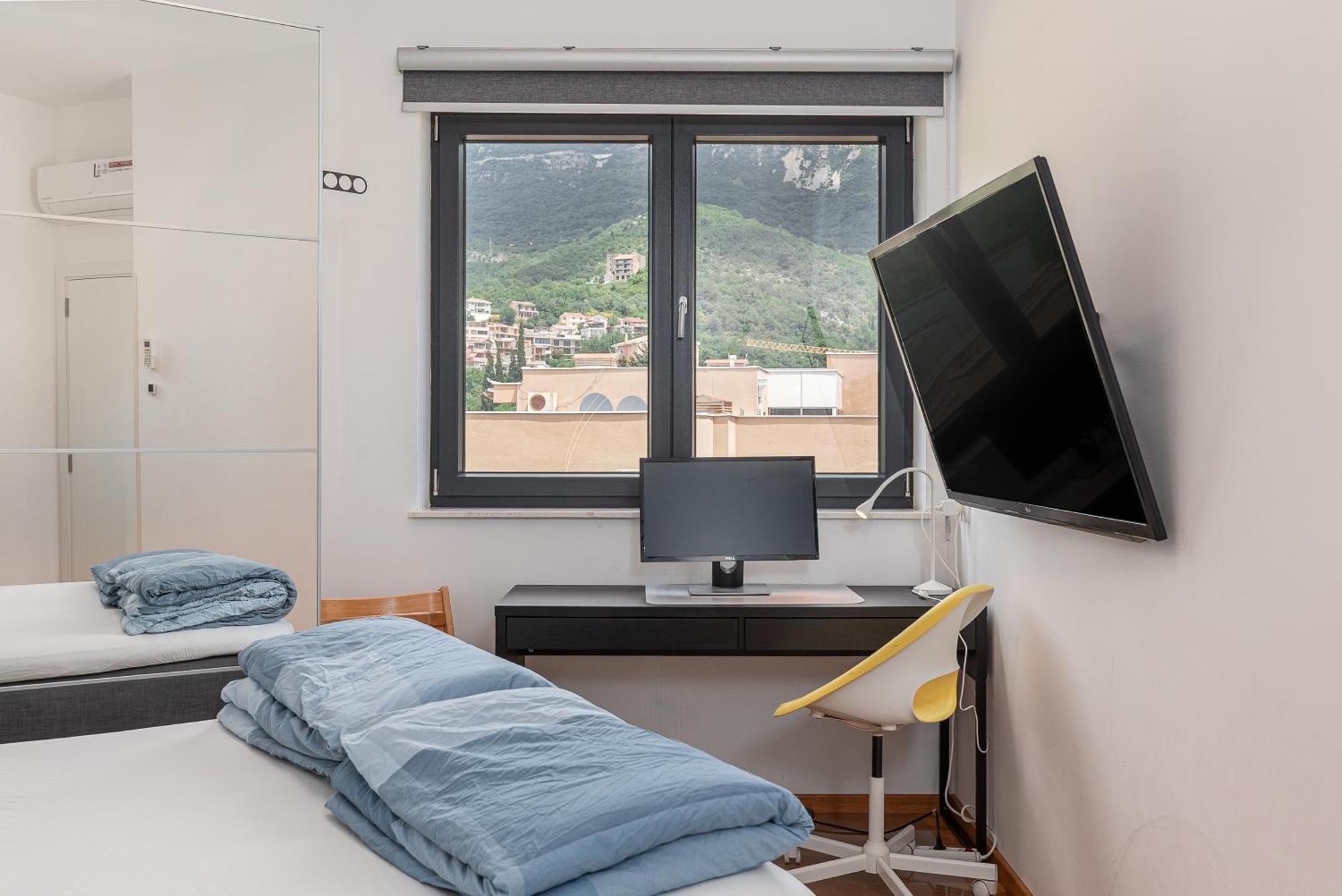 Modern Top Floor Sea View 3Br With Pools, Spa & Fitness Bečići Exteriör bild