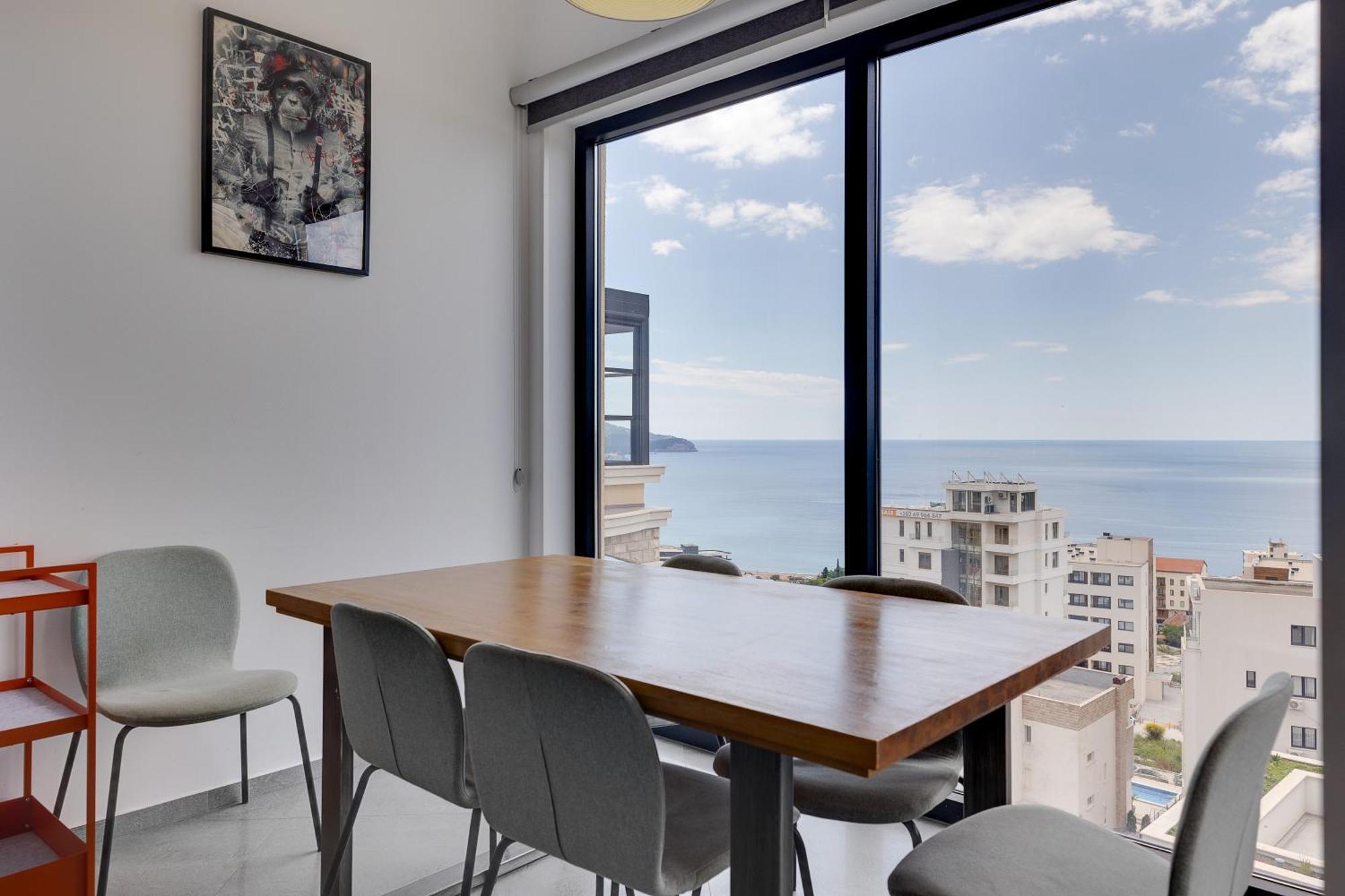 Modern Top Floor Sea View 3Br With Pools, Spa & Fitness Bečići Exteriör bild