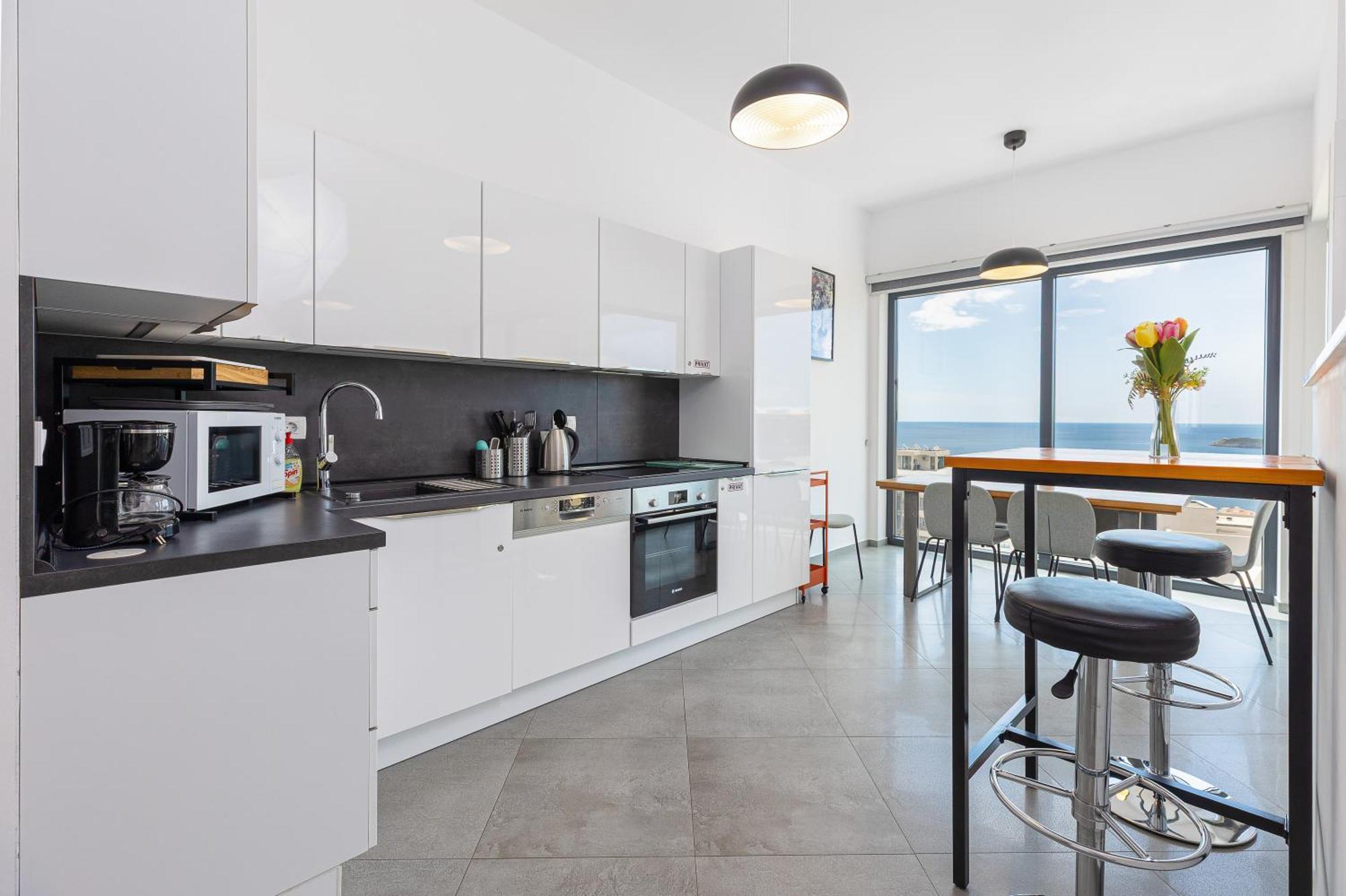 Modern Top Floor Sea View 3Br With Pools, Spa & Fitness Bečići Exteriör bild